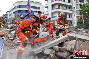 四川省举行2023年抗震救灾综合实战演练