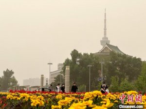 长春入夏再遭沙尘天气侵袭