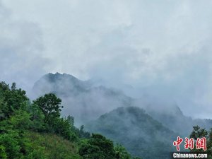 国家4C级露营地锦绣大明川雨后山水美如画