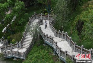 山城步道又上新！重庆谢家湾轨道站步道完工方便市民出行