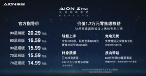 年轻家庭“反向带娃”第一车——AION S MAX魅力上市