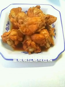 香喷喷红烧鸡翅根的作法-咸鲜味烧菜谱